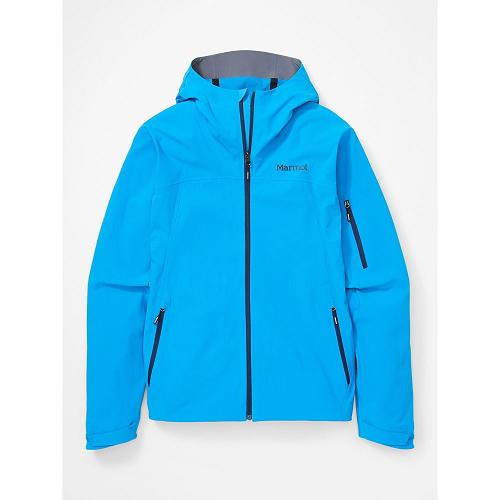 Marmot Alsek Jackets - Mens Softshell Jacket Blue CA6872314 Canada